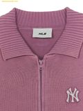  Áo Khoác Cardigan MLB Women's Basic Vintage Washed Cardigan New York Yankees 3FKCB0554-50PKD - Hồng 