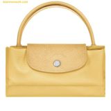  Túi Xách Longchamp Le Pliage Green Handbag Ble Yellow Size S Vàng 