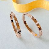  Vòng Tay, Lắc Tay Swarovski Dextera bangle Pavé, White, Rose gold-tone plated 5098368 