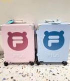  Vali Kéo FILA Pink Bear Cabin 20 Inch Luggage - Hồng Pastel 