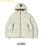  Áo Khoác Phao Life Work (Public) Polar Puffer Hooded Jumper LW244JP160 - Trắng Ivory 