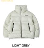  Áo Khoác Phao Life Work Polar Puffer High Neck Jumper LW244JP150 - Light Grey 