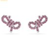  Bông Tai, Khuyên Tai Swarovski Lifelong Bow stud earrings 5723557, Hồng 
