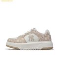 Giày Thể Thao MLB Chunky Liner Denim Monogram SL New York Yankees 3ASXM016N-50CRS Cream 