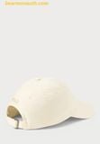  Mũ Lưỡi Trai Polo Ralph Lauren The Iconic Cotton Chino Ball Cap 59 Parchment Cream 