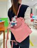  Balo Longchamp Le Pliage Green In Recycled Canvas Backpack Petal Pink 
