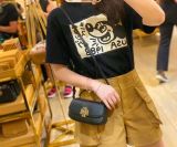  Túi Đeo Chéo Tory Burch Britten Mini Top Handle Leather Bag Black 149645 