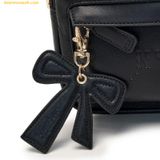  Balo Mini MLB Pu Embo Mini Backpack Monogram Series New York Yankees 7ABKM036N-50BKS Black 