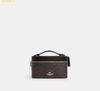 Túi Đeo Chéo Coach Cosmetic Case In Signature Canvas Black CW728