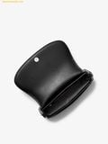  Túi Đeo Vai Michael Kors Mila Medium Leather Messenger Bag 35T5SIMM8L Black 