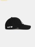  Mũ Lưỡi Trai Badblood Classic B Logo Wool Ball Cap - Black w-hat24-053 