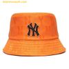 Mũ Bucket MLB Monogram Nylon Jacquard New York Yankees 3AHTM021N-50ORS màu cam