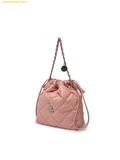  Túi Đeo Chéo MLB Basic Quilted PU Mini Bucket Crossbody Bag LA Dodgers L.Pink 3ACRBQ16N-07PKL 