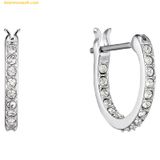  Bông Tai Khuyên Tai Swarovski Iconic Swan 5512577 - Blue 