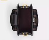 Túi Đeo Chéo Coach Smith Mini Tote Bag Black Multi CCF80 