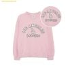 Áo Sweat MLB Women's Varsity Overfit Man-to-Man LA (L.Pink) 3FMTV0334-07PKL Hồng
