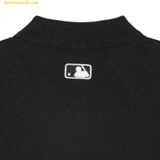  Áo Polo Crop MLB Women's Heart Crop Fit Collar T-Shirt NY (Black) 3FPQH0243-50BKS Đen 
