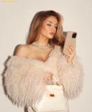  Túi xách JW PEI Lucia Classic Top Handbag - Trắng 
