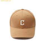  Mũ Lưỡi Trai MLB Premium Basic Small Logo Structured Ball Cap CLE (Camel) 3ACP9203N-45CAS 