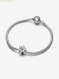  Chram Gắn Vòng Tay PANDORA Sparkling Herbarium Cluster Charm Sterling silver 