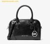 Túi Đeo Chéo Michael Kors Thompson Extra-Small Distressed Convertible Satchel 35F5S7OC0Y Đen