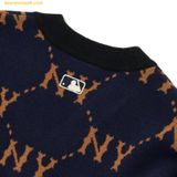  Áo Khoác Cardigan MLB Diamond Monogram Full-Panel Pattern Cardigan NY (Navy) 3AKCM0224-50NYS Navy 