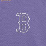  Áo Phông MLB Basic Mega Logo Overfit Short Sleeve T-Shirt BOS (D.Lavender) 3ATSB0433-43LDD 