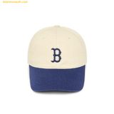  Mũ Lưỡi Trai MLB Basic Coloration Ball Cap Boston Red Sox Navy 3ACP3303N-43NYS 