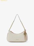  Túi Đeo Vai Michael Kors Nolita Medium Signature Logo Chain Pochette 32R6GY5W6B Vanila 