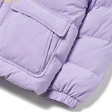  Áo Khoác Phao MLB Women's Wide Collar Short Padding LA (L.Lavender) 3FDJW0216-07LDL 