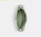  Túi Đeo Vai Coach Teri Mini Crossbody Bag In Signature Leather With Heart Charm Pale Green CCZ29 