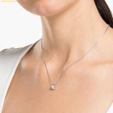  Bộ Dây Chuyền Và Lắc Tay Swarovski Stilla Attract set Pear cut, White, Rhodium plated 5569174 