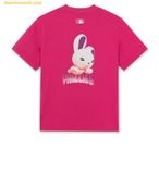  Áo Phông MLB Oversized short-sleeve T-shirt featuring Bernie's back graphic Philadelphia Phillies Magenta 3ATSN7163-10MAS 