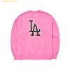  Áo Sweat MLB Basic Big Logo Fleece Overfit Man-to-Man LA 
