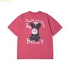 Áo Phông ADLV Rabbit Belly Short Sleeve T-Shirt Hồng