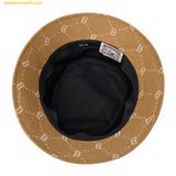  Mũ Bucket MLB Diamond Monogram Bucket Hat BOS (L.Camel) 3AHTM114N-43CAL 