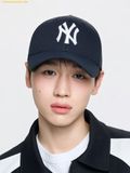  Mũ Lưỡi Trai MLB New Fit Structure Ball Cap New York Yankees 3ACP0802N-50NYS Navy 