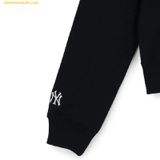 Áo Sweater Nữ MLB Varsity Cursive New York Yankees Sweatshirts 3FMTV0344-50BKS Màu Đen 