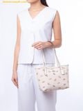  Túi Tote Coach Snail Print Small City Tote Chalk Multi CV269 