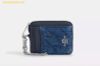  Ví Thẻ Coach Zip Card Case With Quilting Denim CAR26 