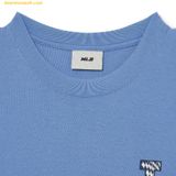  Áo Phông MLB Checkerboard Clipping Logo Overfit Short Sleeve T-Shirt LA L. Cobalt Blue 3ATSO0233-07CBL 