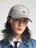  Mũ Lưỡi Trai MLB New York Yankees Varsity Lettering Washed Unstructured Ball Cap 3ACPVV04N-50GRS Xám 