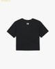  Áo Crop MLB Women's Heart Medium Logo Slim Crop Short Sleeve T-shirt NY (Black) 3FTSH0243-50BKS 