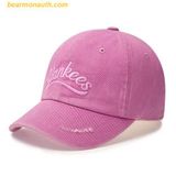  Mũ Lưỡi Trai MLB Vintage Culsive Unstructured Ball Cap NY (Mg.Purple) 3ACPVL64N-50PPM 