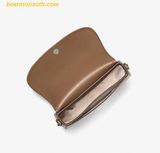  Túi Đeo vAI Michael Kors Mila Medium Leather Messenger Bag 35T5SIMM8L Deiftwood 