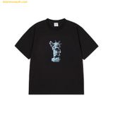  Áo Phông ADLV Ac Bear Statue Of Liberty Short Sleeve T-Shirt Đen 