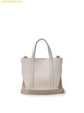  Túi Tote Mini MLB Basic PU Window Tote Boston Red Sox Cream 3AORS884N-43CRD 