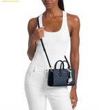  Túi Đeo Chéo Michael Kors Scarlett Extra Small East West Top Zip Crossbody Bag - Navy 