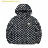  Áo Khoác Phao MLB Basic Monogram New York Yankees 3ADJM0326-50BKS (Đen) 