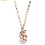  Dây Chuyền Swarovski Swan pendant Mixed cuts, Swan, White, Rose gold-tone plated 5738203 